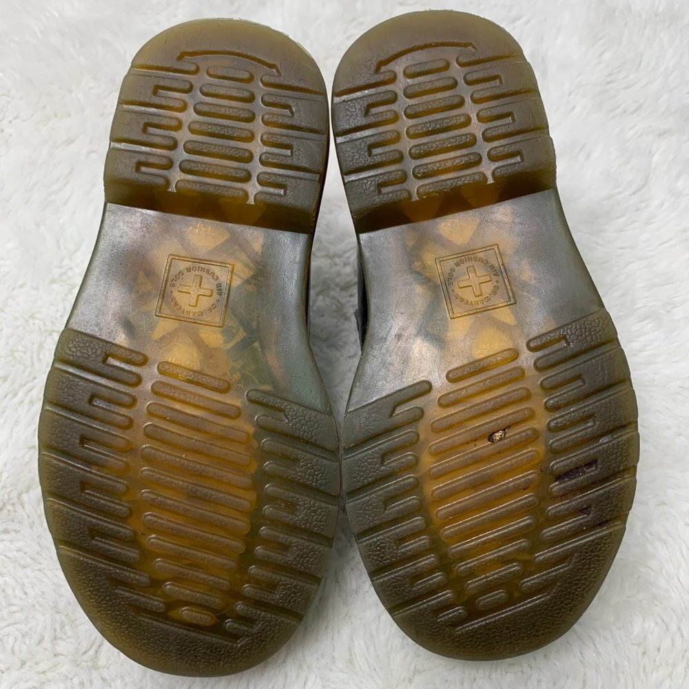 Dr Martens KAMRON T Kid's Black Patent Leather Shoes Size US 9/ EURO 26 - Picture 15 of 16